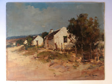 Load image into Gallery viewer, Gian-Piero GARIZIO (1931) Original Cottage scene oil painting on canvas on board
