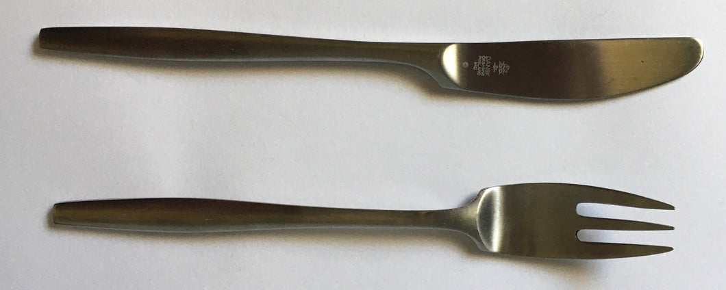 Dansk Designs Finland IHQ cutlery knife & fork Mid century modern