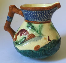 Load image into Gallery viewer, Shorter &amp; Son Fish Jug Hand Painted Art deco Clarice Cliff shape
