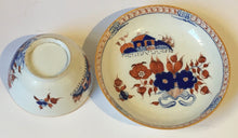 Load image into Gallery viewer, Spode &#39;Doll House&#39; Pattern 488 Teabowl &amp; Saucer early 19th century porcelain Hand Painted
