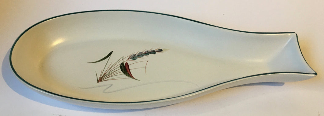 Denby Stoneware Hand Painted dish - Albert College