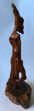 Load image into Gallery viewer, RARE John Maltby Driftwood wooden figure sculpture Signed J. Maltby
