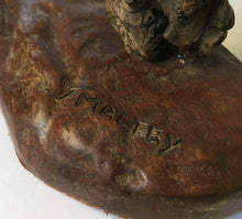 Load image into Gallery viewer, RARE John Maltby Driftwood wooden &quot;bird&quot; abstract sculpture Signed J. Maltby
