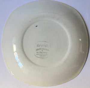 Midwinter Stylecraft FESTIVAL plate mid century modern 1955 design Hand Painted