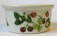 Load image into Gallery viewer, Portmeirion Pottery Summer Strawberries Dishwasher proof inglaze Decoration Small pot Ramekin
