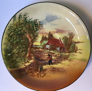 Royal Doulton Rustic England Trio D5694 Seriesware c.1939 regd Australian design