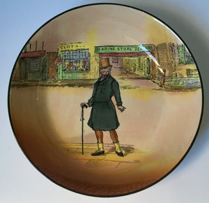 Royal Doulton Dickens ware Mr. Micawber D. 6327 Seriesware bowl - Large backstamp