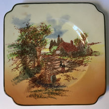 Load image into Gallery viewer, Royal Doulton Rustic England side plate D5694 Seriesware c.1939 regd Australian design
