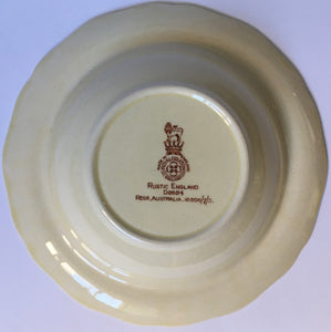 Royal Doulton Rustic England D5694 regd Australian Design Bowl