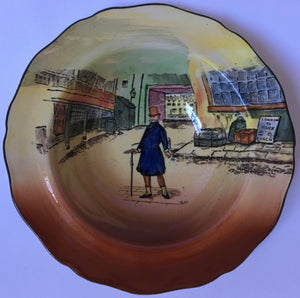 Royal Doulton Dickens Ware D 5175 MR. MICAWBER Bowl Dickensware