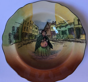 Royal Doulton Dickens Ware D 5175 SAIREY GAMP Bowl Dickensware
