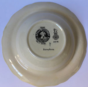 Royal Doulton Dickens Ware D 5175 SAIREY GAMP Bowl Dickensware