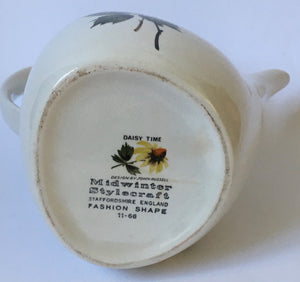 Midwinter Modern Fashion Shape Coffee pot c.1966 DAISEY TIME