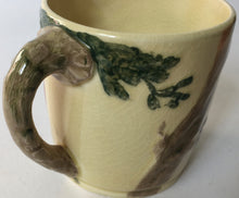 Load image into Gallery viewer, Rare Royal Doulton Squirrel children nursery ware mug D 5407 c. 1940 Hand painted relief
