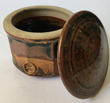 Load image into Gallery viewer, Andrew Walford (South African) Anglo Oriental Ceramic covered pot Studio Art Pottery
