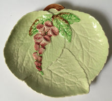 Load image into Gallery viewer, Carltonware Hollyhock green dish 18cm x 16 cm
