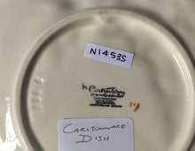 Load image into Gallery viewer, Carltonware Hollyhock green dish 18cm x 16 cm
