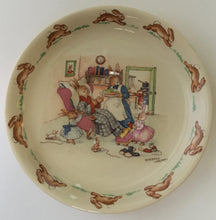 Load image into Gallery viewer, Royal Doulton Bunnykins - SF 5 Convalescing - 14 cm saucer - Signed Barbara Vernon
