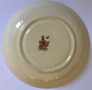 Royal Doulton Bunnykins -  HW 6 Netting a Cricket - 14 cm saucer - Signed Barbara Vernon