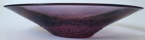 Glass Bowl by MILOSLAV KLINGER for ZBS - Zelezny Brod Sklo - Bohemian Art Glass