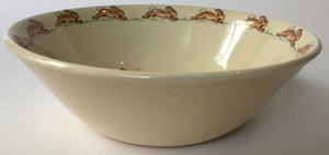 Royal Doulton Bunnykins - SF 5 Convalescing - 15 cm x 5 cm bowl  - Signed Barbara Vernon