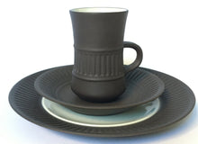 Load image into Gallery viewer, Dansk Designs Flamestone Denmark IHQ Mid century modern - Cup, Saucer &amp; plate -Trio

