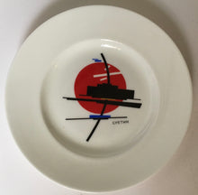 Load image into Gallery viewer, Russian Abstract art Nikolay Suetin &quot;Suprematism&quot; Lomonosov LFZ Imperial Porcelain Trio

