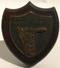 Load image into Gallery viewer, South African S.W.A South West Africa - Army Border Duty Christmas Xmas Kersfees 1978 SA Leer / Army SA Military Plaque
