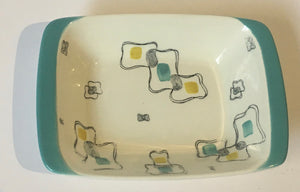 Midwinter Modern Cuban Fantasy Designed by Jessie Tait 1959 rectangular dish