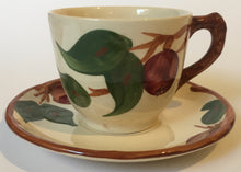 Load image into Gallery viewer, Franciscan Apple Cup &amp; Saucer made in England - Vintage hand Painted
