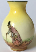 Load image into Gallery viewer, Rare Royal Doulton Welsh Ladies D 3794 Miniature vase - Bone China
