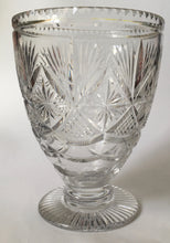 Load image into Gallery viewer, Webb Corbett made in England Crystal Glass vase Prince Regent Pattern Large Piece
