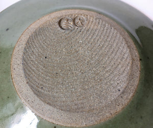 David Frith Brookhouse pottery stoneware studio pottery Bowl & saucer North Wales English hand made Ceramics