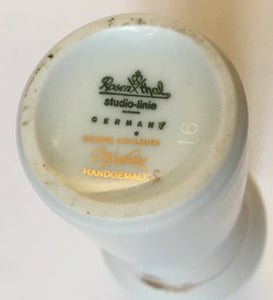Rosenthal Studio-Linie Germany QUATRE COULEURS Bjorn Wiinblad Handgemalt - Hand Made Studio line