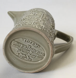 Portmeirion Grey "Totem" jug from coffee set - Designed by Susan Williams-Ellis Made in england