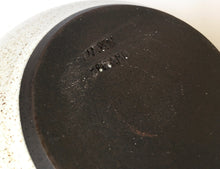 Load image into Gallery viewer, Zaalberg Holland studio pottery Black clay double lip bowls / Dinner ware Netherlands stoneware
