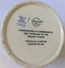Load image into Gallery viewer, WEDGWOOD DRAGON SCHOOL CENTENARY 1877-1977 Limited edition of 500 Large mug
