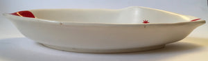 Burleigh Ware Abstract retro Mid Century bowl shape 52 Pattern 8463 1960s Burleighware