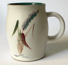 Load image into Gallery viewer, Denby Stoneware Hand Painted mug Greenwheat  - Albert College - oven-proof
