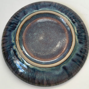 Denbac Pottery Drip Glaze Tea Cup & Saucer shape / Design 527 French Art Nouveau ceramics Made in France 1921-1952