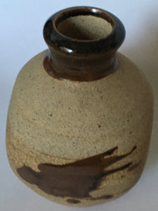 Andrew Walford (South African) Anglo Oriental Ceramic vase Studio Art Pottery