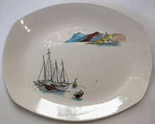 Load image into Gallery viewer, Midwinter Stylecraft CANNES serving plate by Sir Hugh Casson Fashion Shape c.1960s
