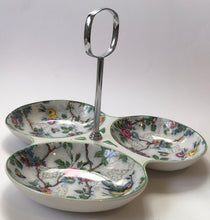 Load image into Gallery viewer, Midwinter Modern Fashion Shape Lorna Doone chintz snack dish c.1960s
