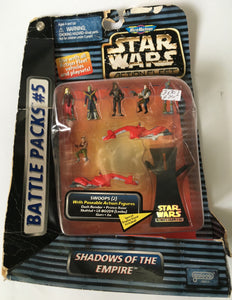 Star Wars 1997 BATTLE PACKS #5 Micro Machines Galoob Products in original packaging - Die Cast Metal toy Figure