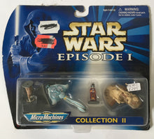 Load image into Gallery viewer, Star Wars Episode 1 Collection 2 1997 Micro Machines Galoob Products in original packaging - Die Cast Metal toy Figure
