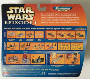 Star Wars Episode 1 Collection 2 1997 Micro Machines Galoob Products in original packaging - Die Cast Metal toy Figure