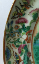 Load image into Gallery viewer, Chinese Porcelain Famille Rose &quot; Rose Mandarin &quot; Figures Birds Butterflies Hand painted / decorated  plate 19th century Chinese Antique
