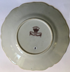 Mason's Patent Ironstone Antique English Imari Chinoiserie Plate transfer printed pattern c.1850 #2