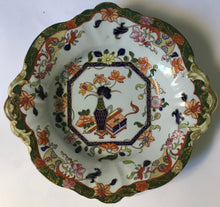 Load image into Gallery viewer, Mason&#39;s Patent Ironstone Antique English Imari Chinoiserie bowl transfer printed pattern c.1850 #3
