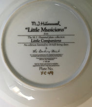Load image into Gallery viewer, The Danbury Mint Goebel - M I Hummel Little Companions Series&quot;Little Musicians&quot; Collector collectors Plate
